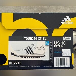 Adidas Tour360 XT-SL Leather Golf Shoes Men’s size 10